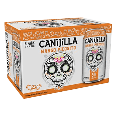 Canijilla Hard Seltzer Mango Picosito 6pk 12oz Can
