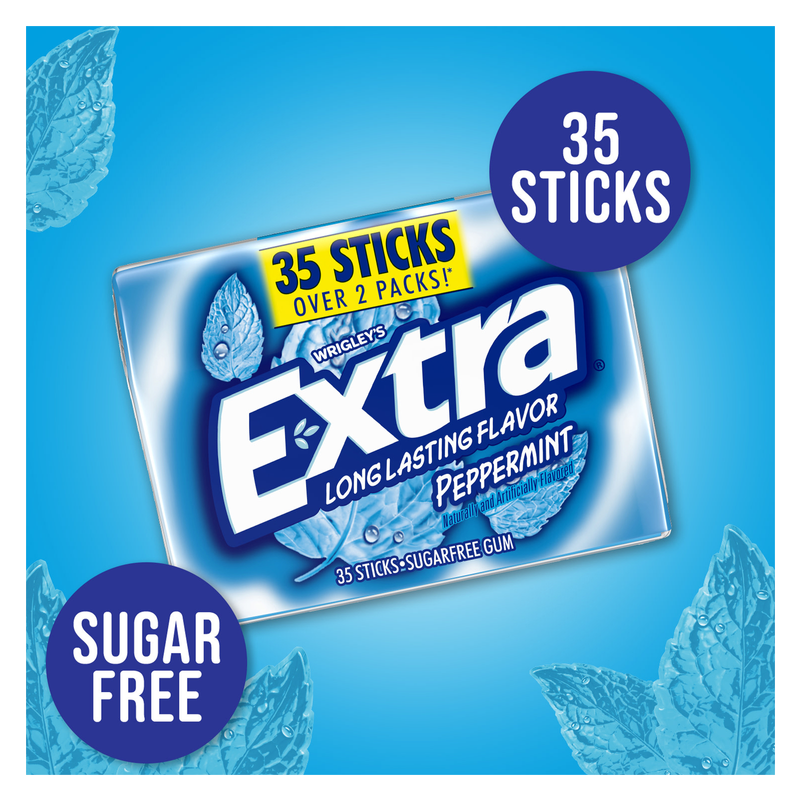 Extra Peppermint Sugarfree Gum 35ct