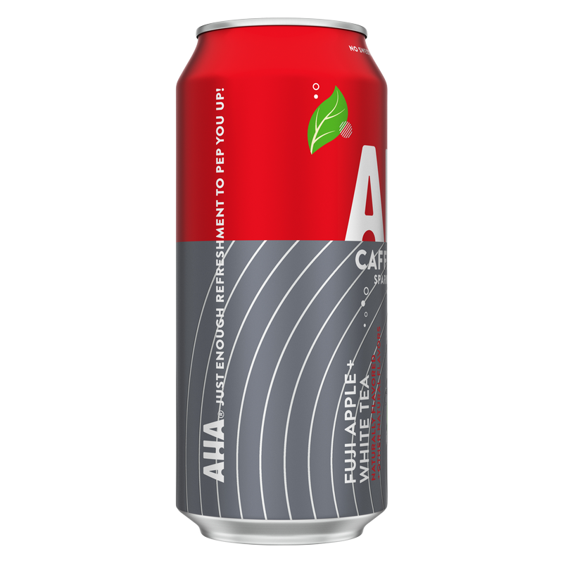AHA Fuji Apple + White Tea 16oz Can