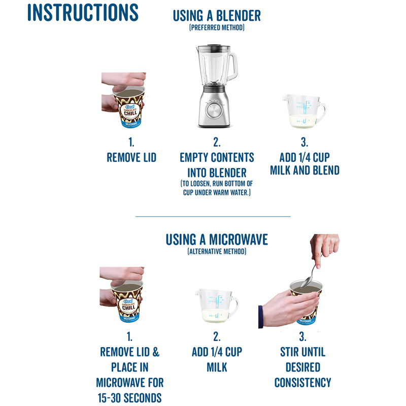 F'Real Cool Mint Chip Blend It Yourself Milkshake 8oz