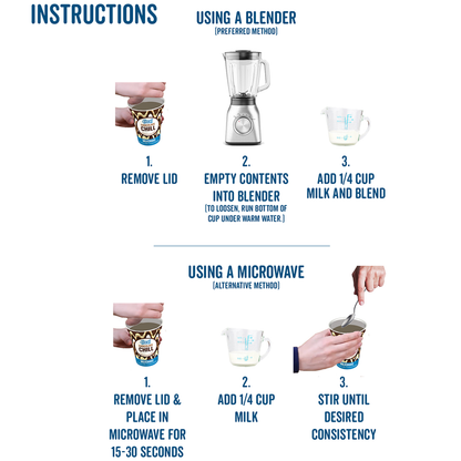 F'Real Cool Mint Chip Blend It Yourself Milkshake 8oz