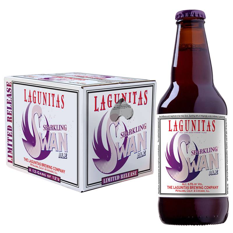 Lagunitas Sparkling Swan 12 Pack 12 oz Bottles