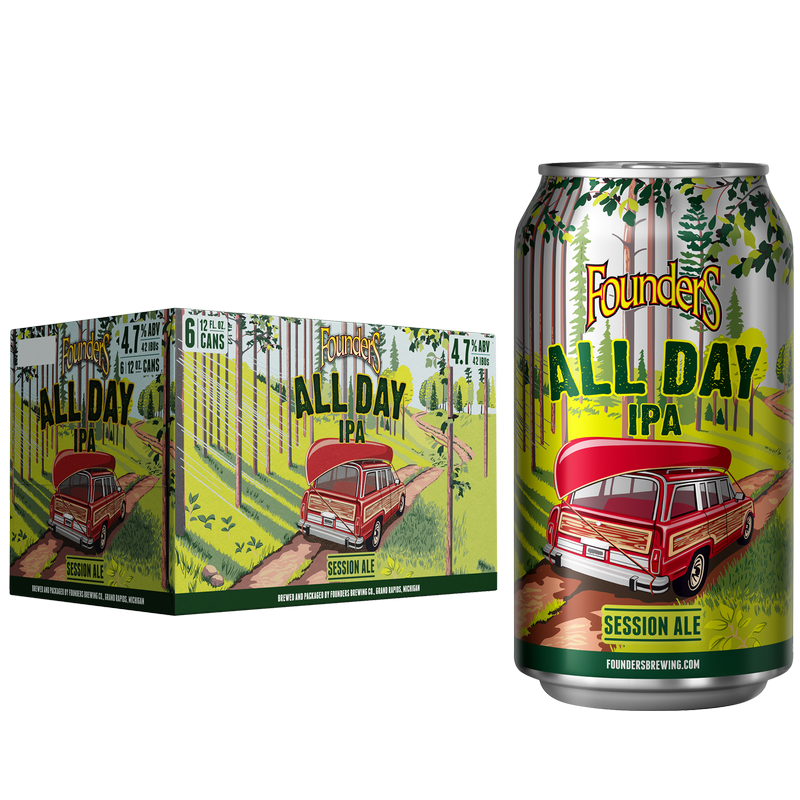 Founders Brewing All Day IPA 6pk 12oz Can