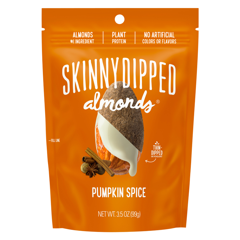 SkinnyDipped Pumpkin Spice Almonds 3.5oz