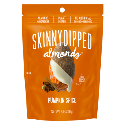 SkinnyDipped Pumpkin Spice Almonds 3.5oz