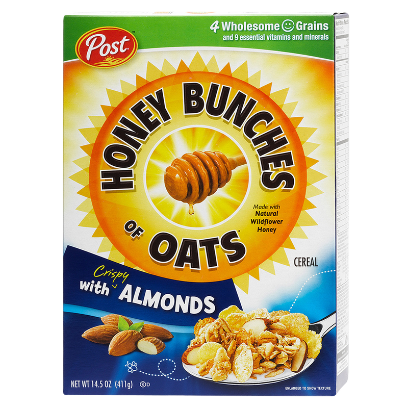 Post Honey Bunches of Oats with Almonds Cereal 14.5oz