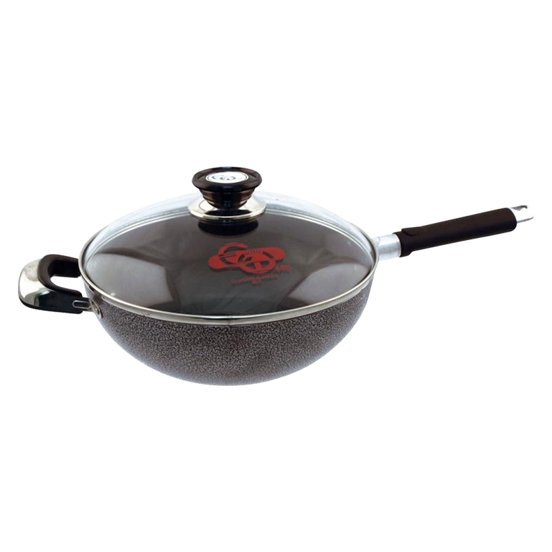 Euro-Home Stir Fry Pan with Glass Lid