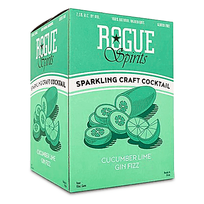 Rogue Cucumber Lime Gin Fizz 4pk 12oz Can Rogue – BevMo!