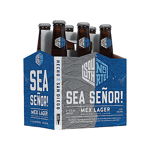 SouthNorte Sea Senor! Mexican Lager 6pk 12oz Btl
