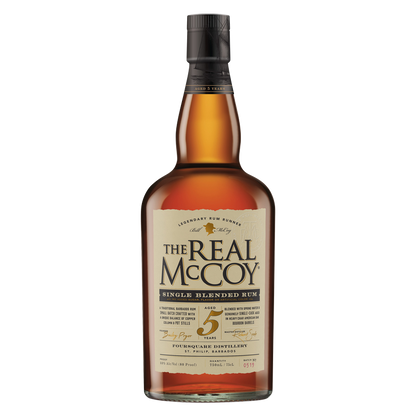 The Real McCoy Rum 5 Yr 750ml (80 Proof)