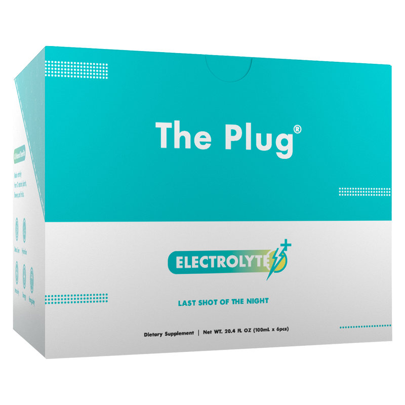 The Plug Hangover Hydration Electrolyte Drink 6 Pack