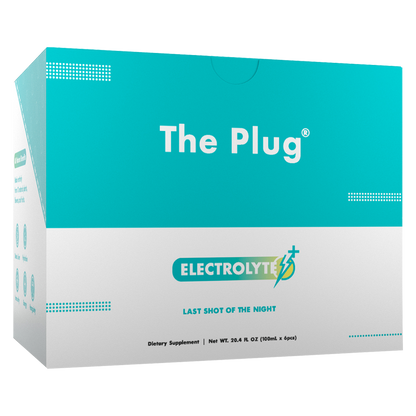 The Plug Hangover Hydration Electrolyte Drink 6 Pack