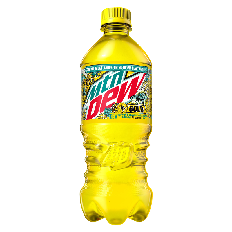 Mountain Dew Baja Gold 20oz