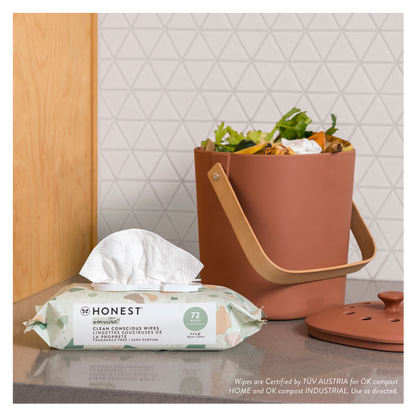 Honest Wipes Classic 72ct