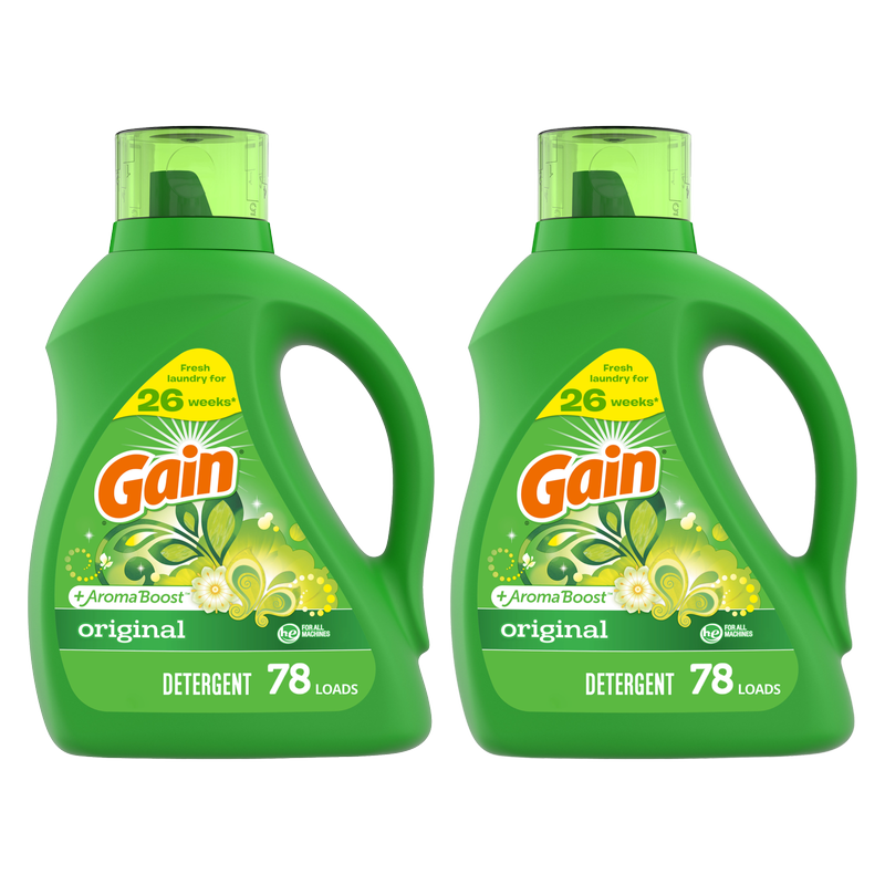 Gain Liquid Laundry Detergent Original Scent 2ct 113oz