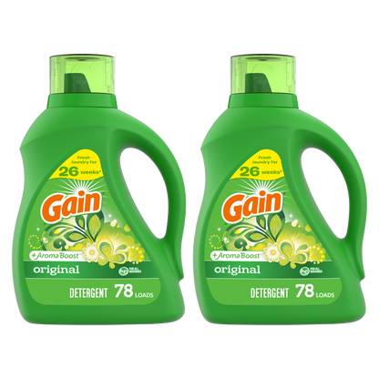 Gain Liquid Laundry Detergent Original Scent 2ct 113oz