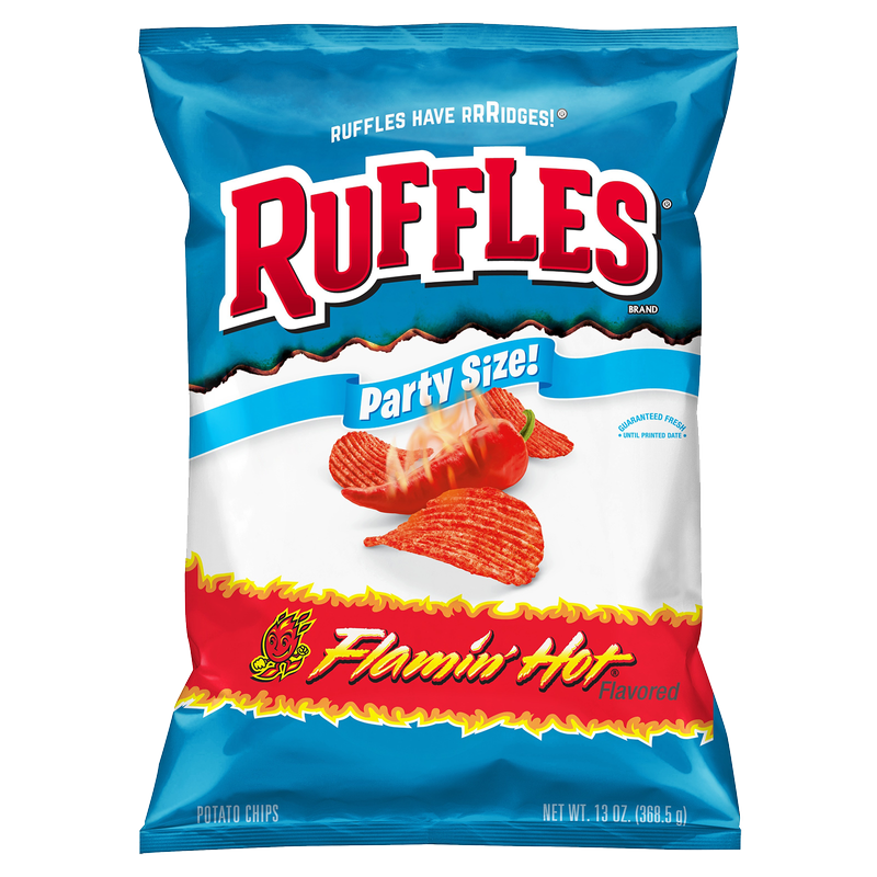 Ruffles Flamin' Hot Potato Chips 12.5oz