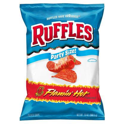 Ruffles Flamin' Hot Potato Chips 12.5oz