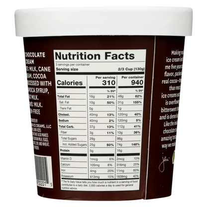 Jeni's Darkest Chocolate Ice Cream Pint