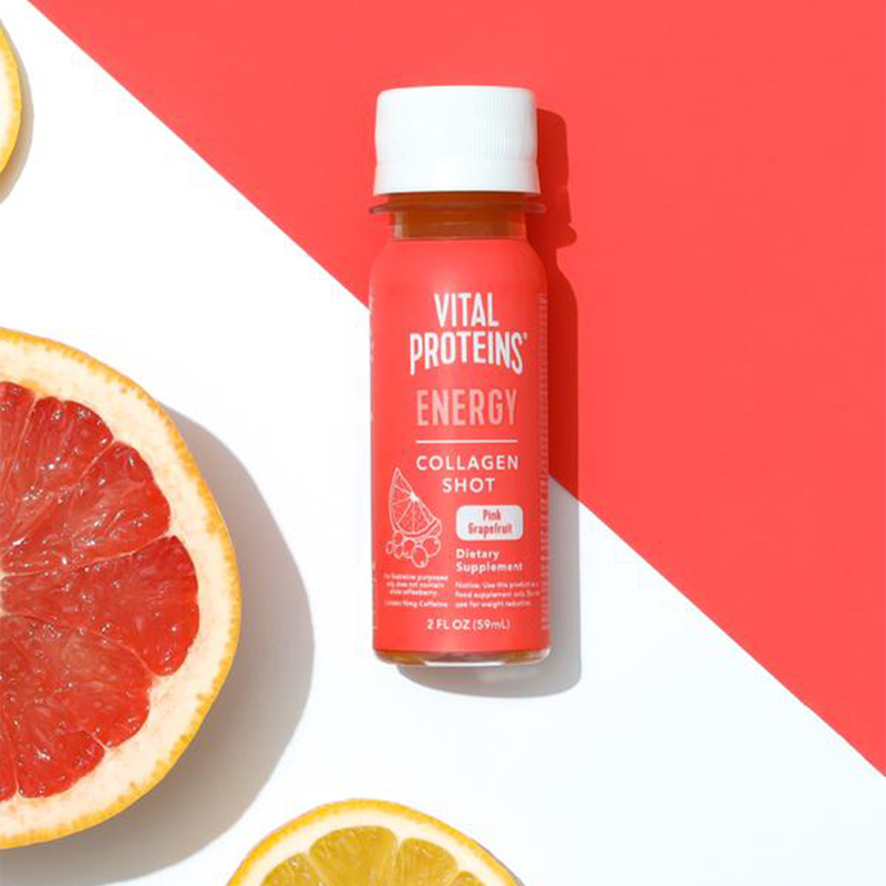 Vital Proteins Pink Grapefruit Collagen Energy Shot 2oz