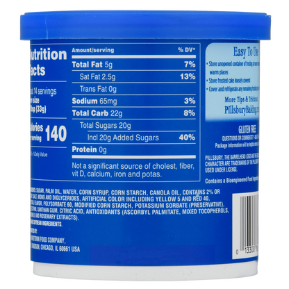 Pillsbury Cream Cheese Frosting 16oz