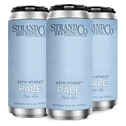 Strand Brewing 24th Street Pale Ale 4pk 16oz Can