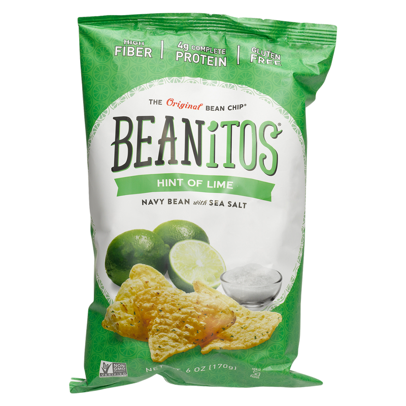 Beanitos Hint of Lime with Sea Salt Navy Bean Chips 5oz