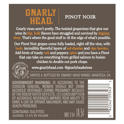 Gnarly Head Pinot Noir 750 ml