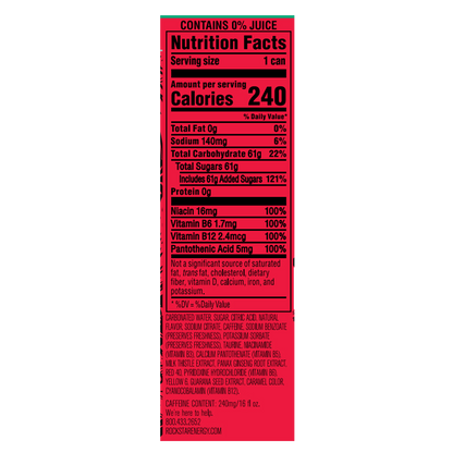 Rockstar Punched Watermelon 16oz