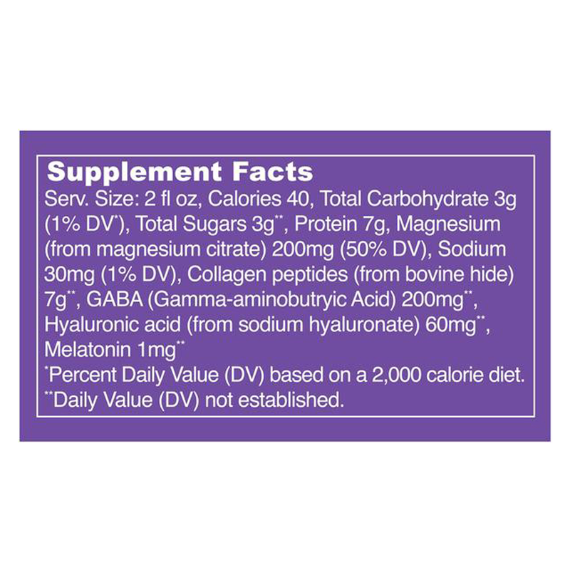 Vital Proteins Blueberry & Lavender Collagen Sleep Shot 2oz