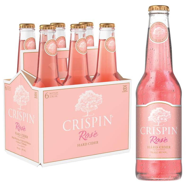 Crispin Rose Cider 6pk 12oz Btl 5.0% ABV