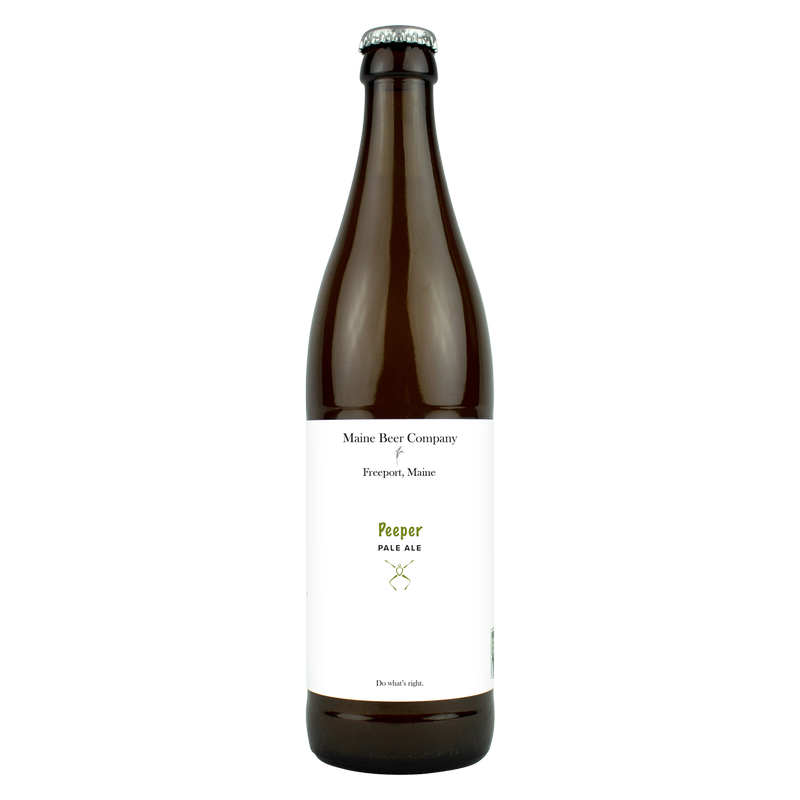 Maine Beer Co. Peeper American Pale Ale Single 16.9oz Btl 5.5% ABV