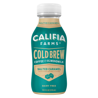 Califia Farms Salted Caramel Cold Brew Coffee with Almond Milk 10.5oz