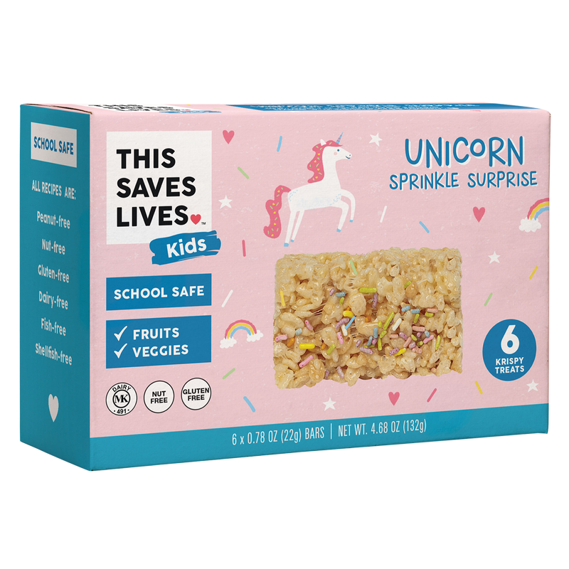 This Saves Lives Unicorn Sprinkle Surprise Rice Krispy Treat 4.68oz ...