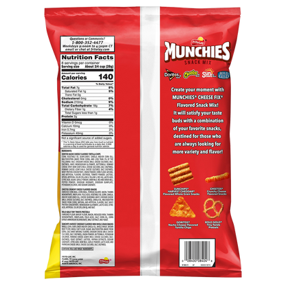 2ct Munchies Cheese Fix Snack Mix 8oz