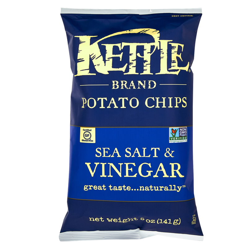 Kettle Brand Sea Salt & Vinegar Potato Chips 5oz