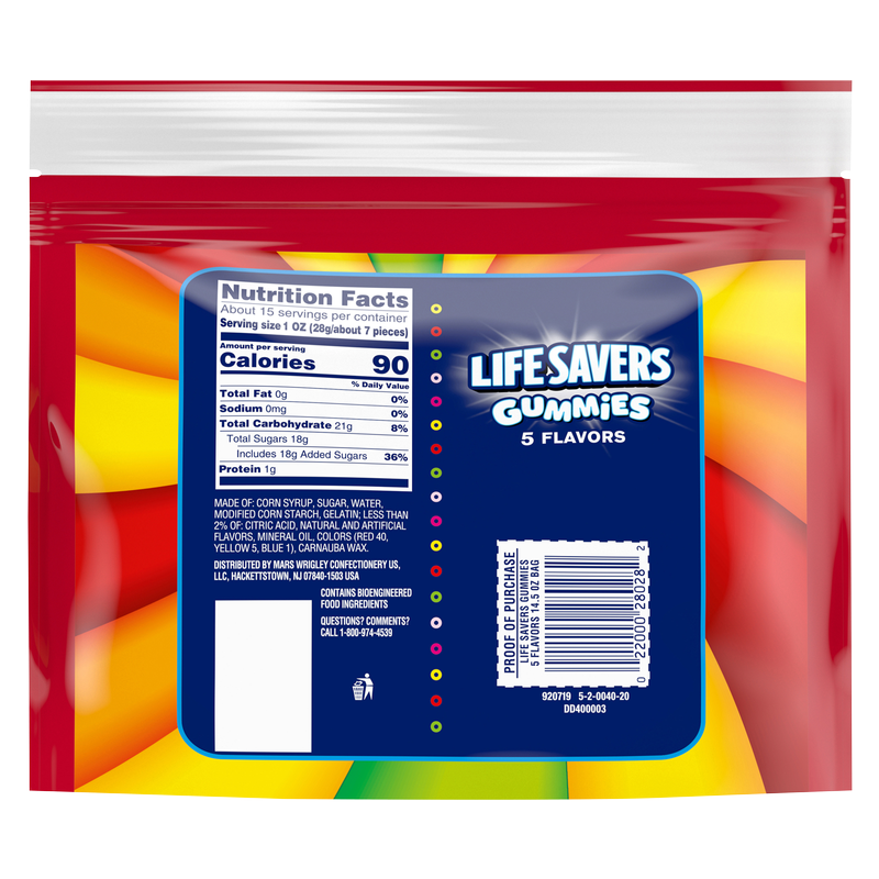 Life Savers 5 Flavor Gummies 14.5oz