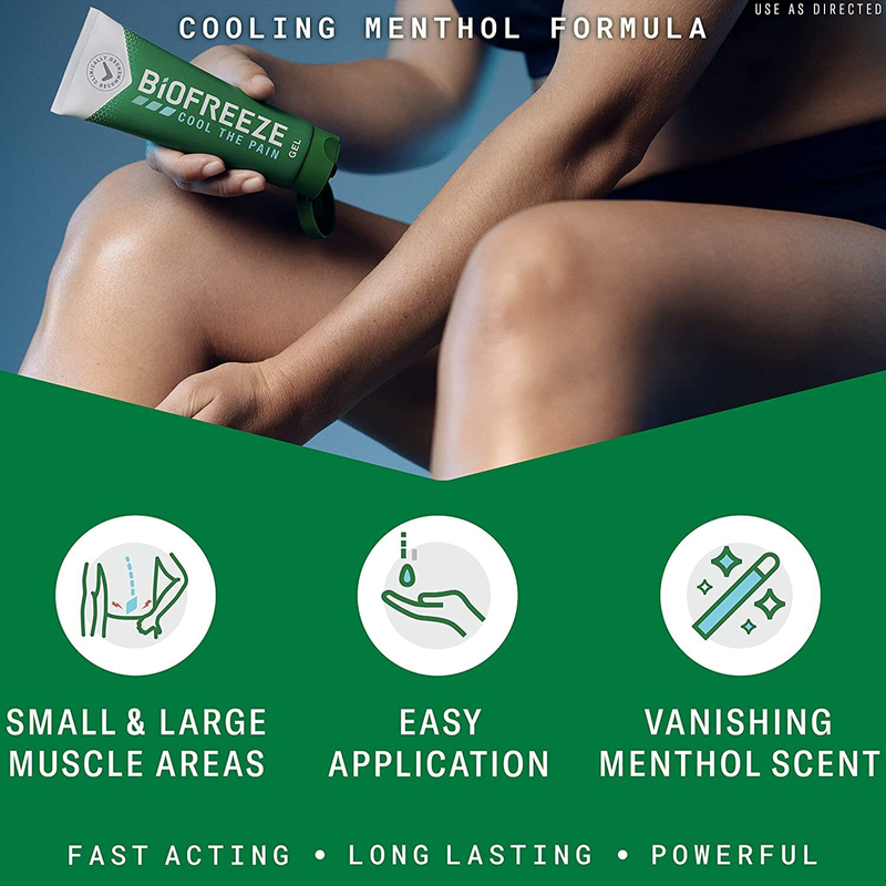 BIOFREEZE 冷却療法クリーム 110g×3本 Biofreeze Pain Relieving Gel 3oz - Biofreeze – BevMo!