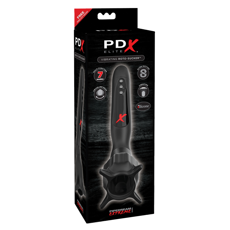 PDX Elite Vibrating Roto-Sucker