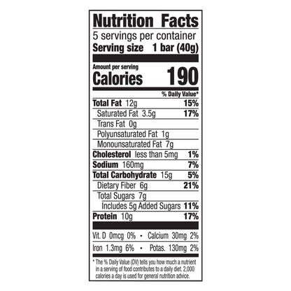 Nature Valley Peanut Butter Dark Chocolate Protein Chewy Bars 5ct
