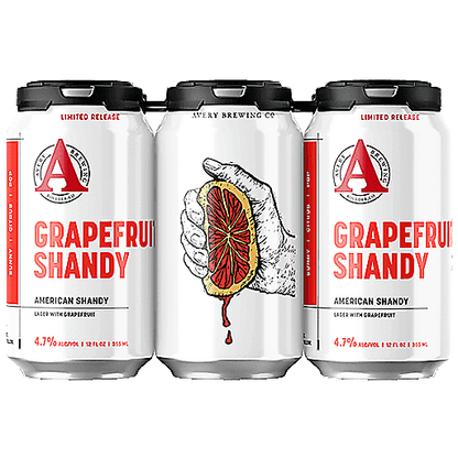 Avery Brewing Grapefruit Shandy 6pk 12oz Can
