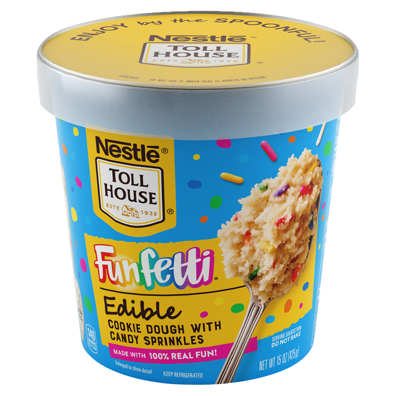 Nestle Toll House Funfetti Edible Cookie Dough - 15oz