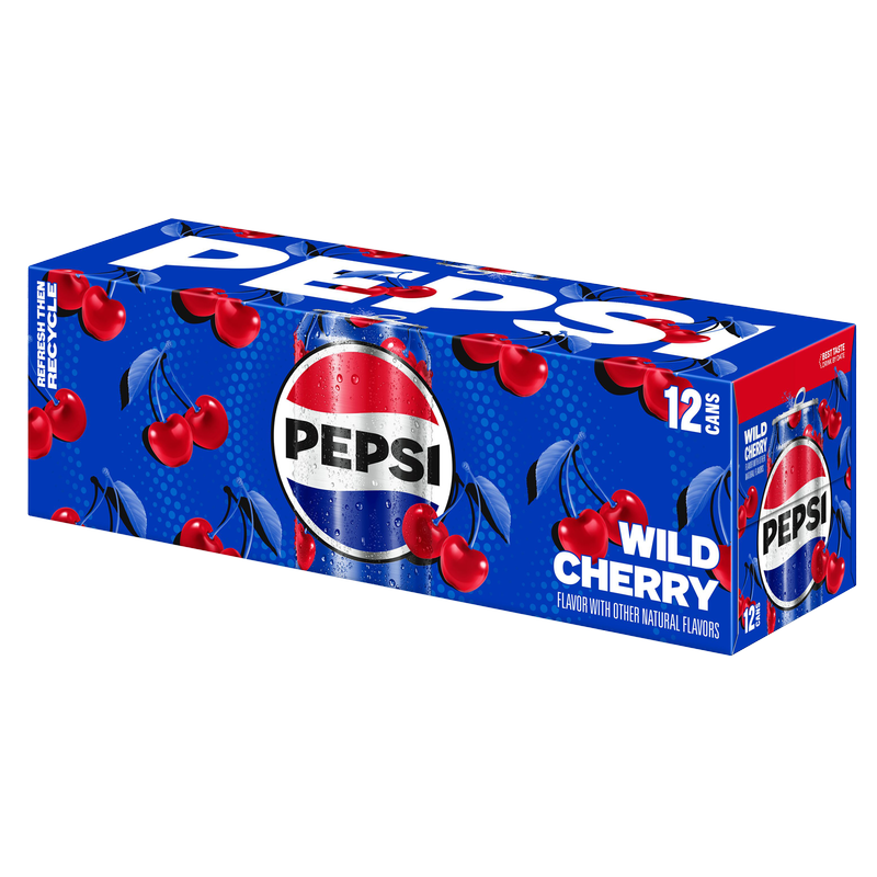 Pepsi Wild Cherry 12pk 12oz can