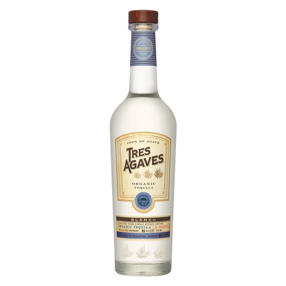 Tres Agaves Blanco Tequila Gift Pack 750ml