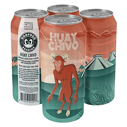 Ogopogo Brewing Huay Chivo Imperial Pastry Stout 4pk 16oz Can