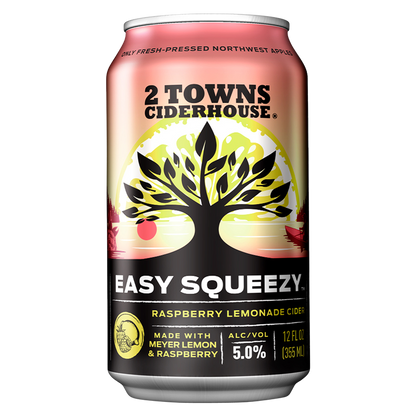2 Towns Easy Squeezy 6pk 12oz Can 5% ABV
