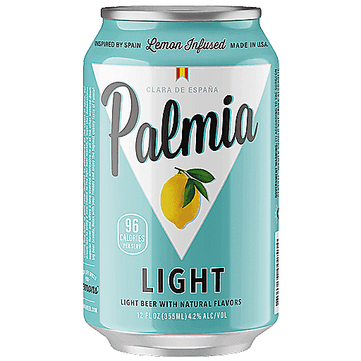 Palmia Lemon Infused Light Beer 6pk 12oz Can
