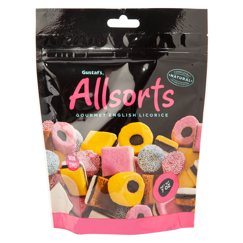 Gustaf's Allsorts English Licorice 7oz