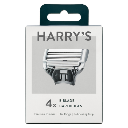 Harry's 5-Blade Razor Cartridge Refills 4ct