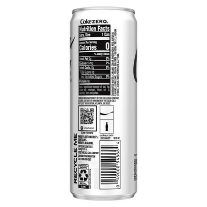 Marshmello's Limited Edition Coca-Cola Zero Sugar 12oz Can